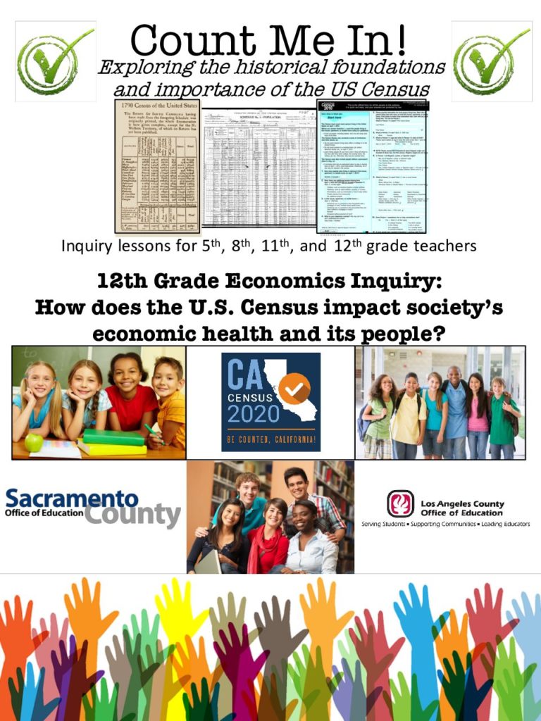 12th Grade Economics Inquiry – Sacramento and LA County DoE