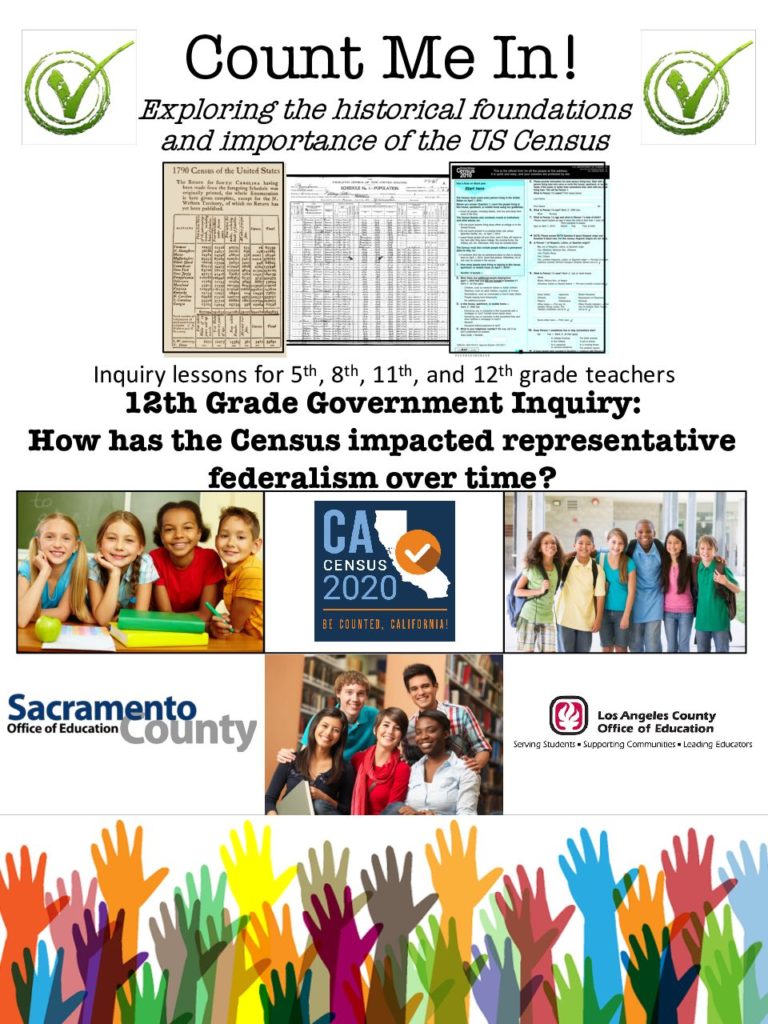 12th Grade Government Inquiry – Sacramento and LA County DoE