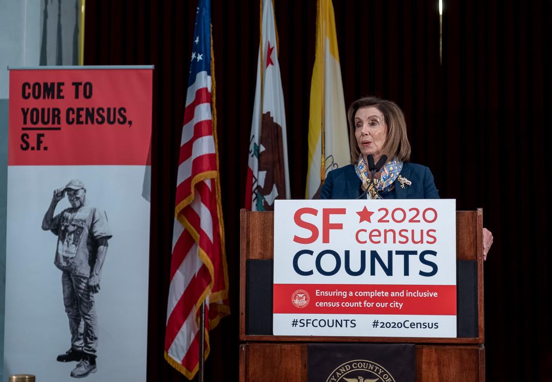 KTVU: “Nancy Pelosi Helps Launch New Census Campaign in San Francisco”