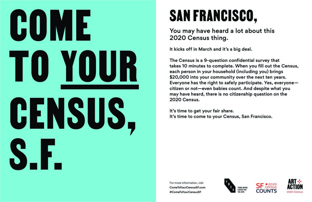 Come to Your Census, SF