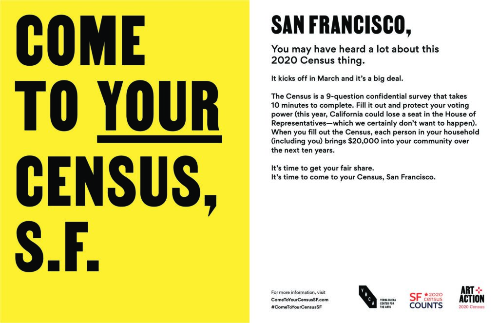 Come to Your Census, SF