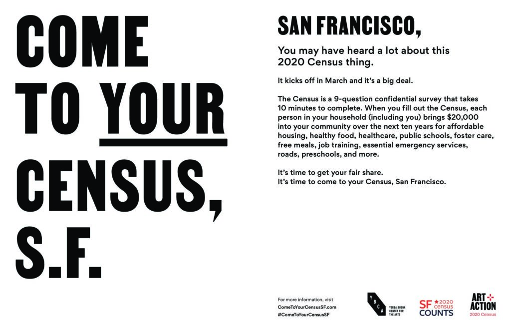 Come to Your Census, SF
