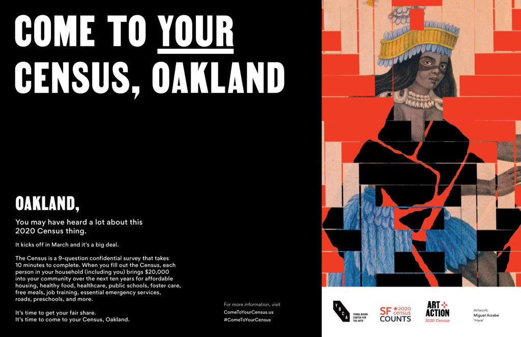 Come to Your Census, Oakland – Miguel Arzabe
