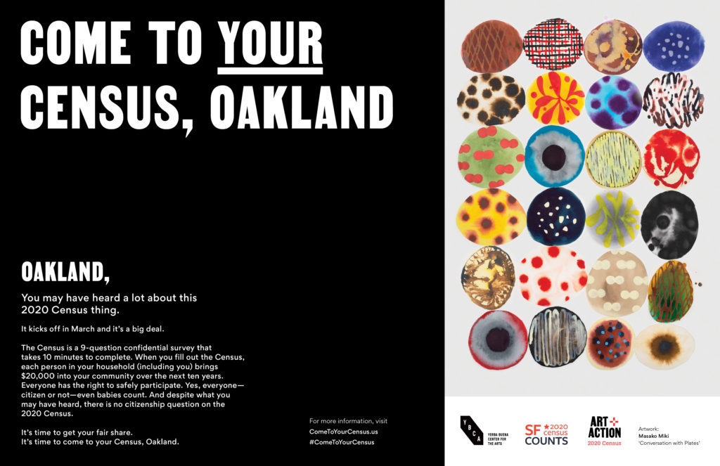 Come to Your Census, Oakland – Masako Miki