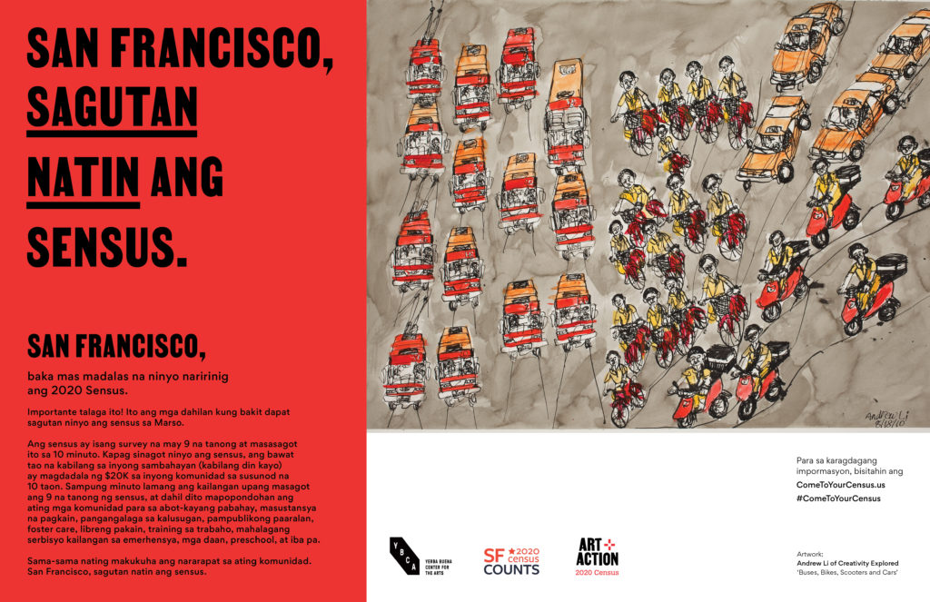 Come to Your Census, SF – Tagalog – Andrew Li