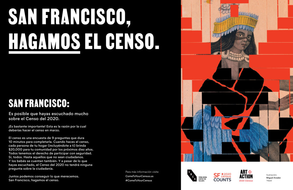 Come to Your Census, SF – Spanish – Miguel Arzabe