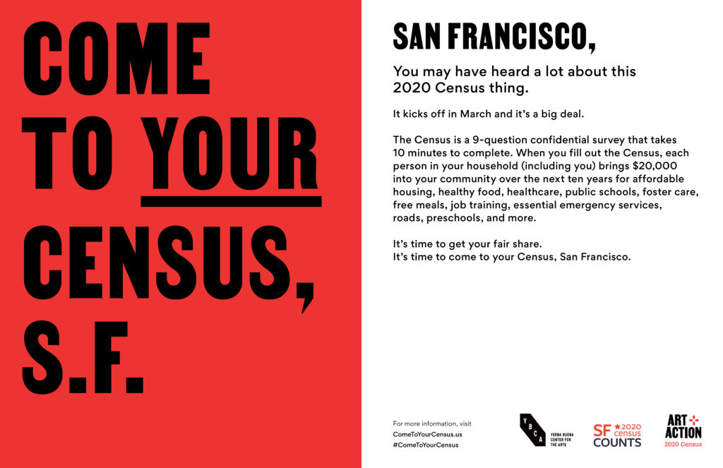 Come to Your Census, SF