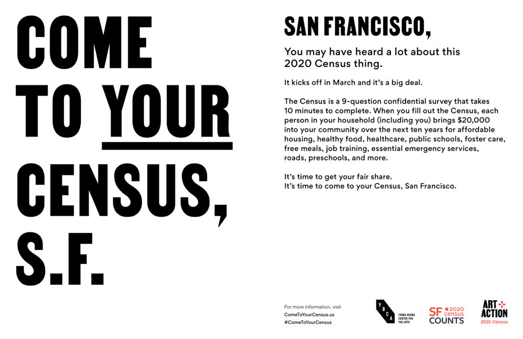 Come to Your Census, SF