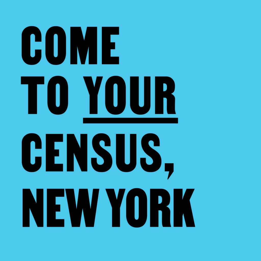 Come to Your Census, New York – CCA
