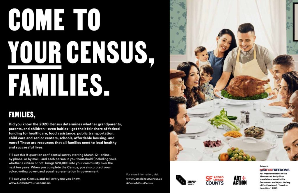 Come to Your Census, Families – For Freedoms