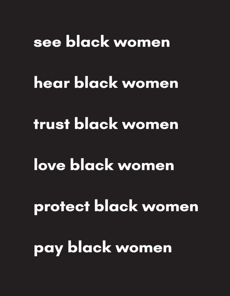 See Black Women Poster
