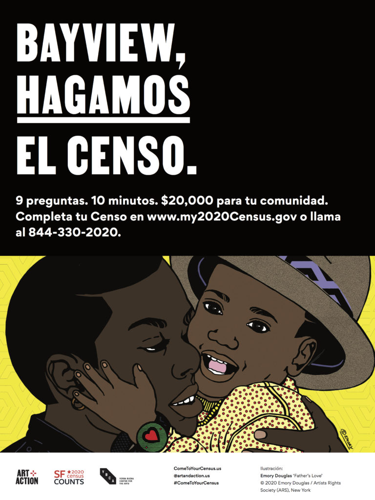 Come To Your Census, Bayview – Emory Douglas