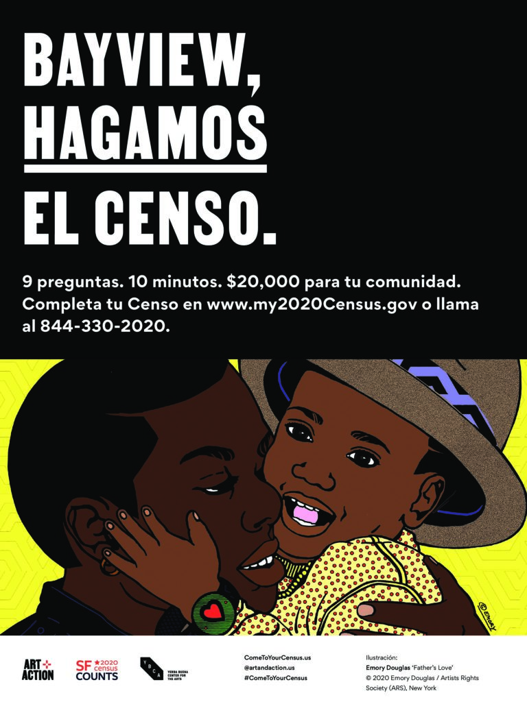 Come To Your Census, Bayview, Hagamos El Censo – Emory Douglas