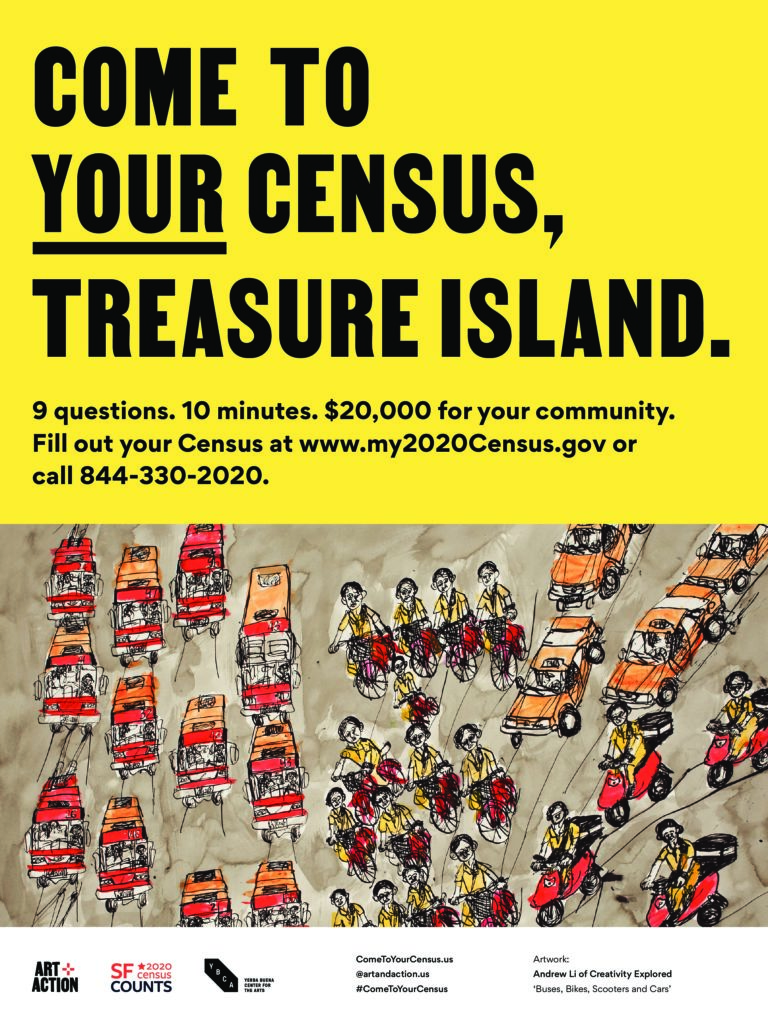 Come To Your Census, Treasure Island – Andrew Li