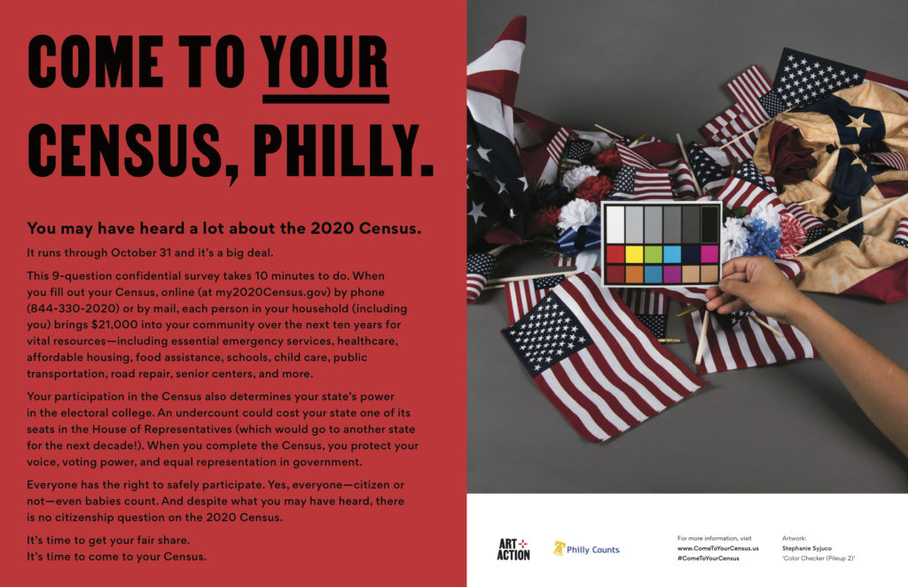 Come To Your Census, Philly – Stephanie Syjuco