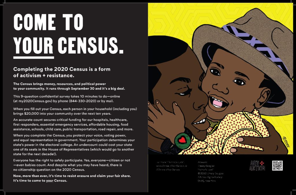 Come to Your Census – Emory Douglas