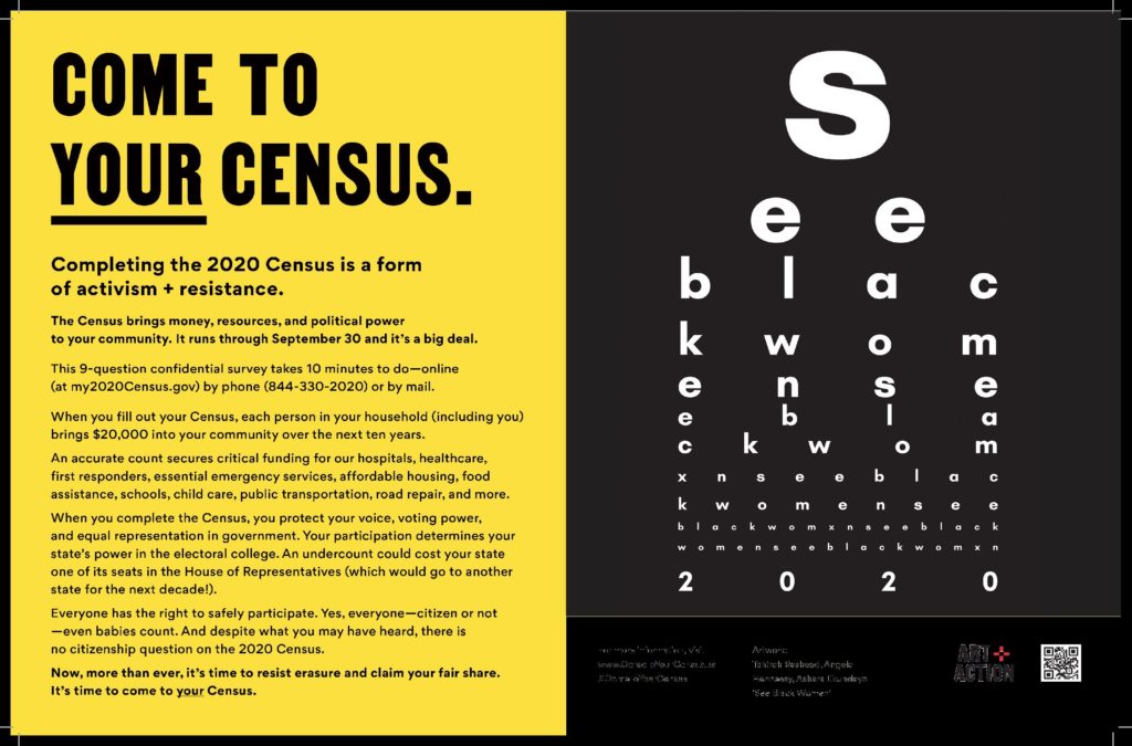 Come to Your Census – Tahirah Rasheed, Angela Hennessy, Ashara Ekundayo