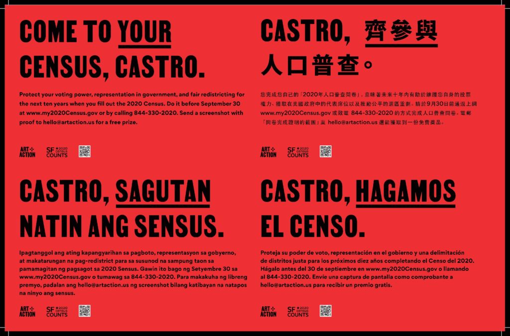 Come to Your Census Castro