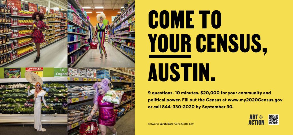Come To Your Census, Austin — Sarah Bork