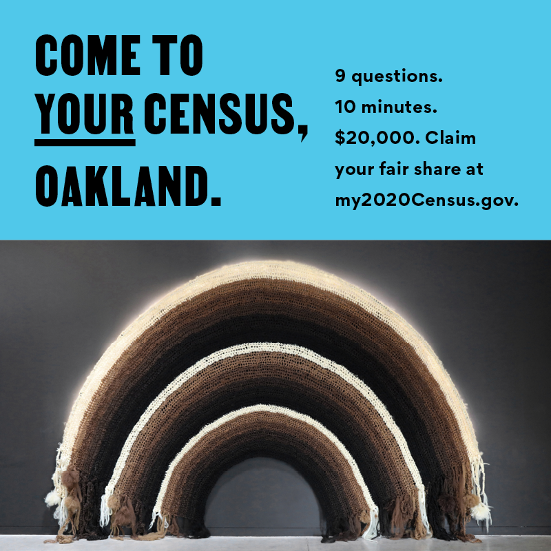 Come To Your Census, Oakland — Angela Hennessy