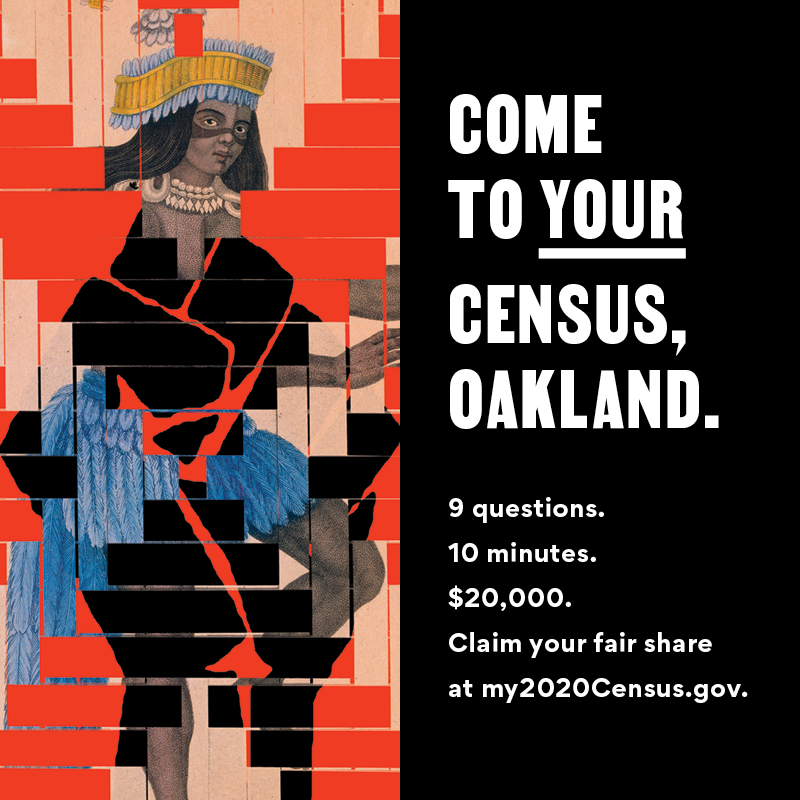 Come To Your Census, Oakland — Miguel Arzabe