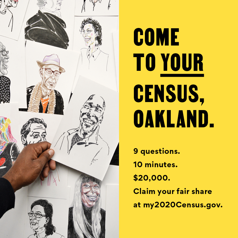 Come To Your Census, Oakland — George McCalman