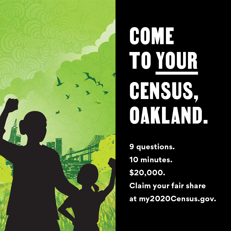 Come To Your Census, Oakland — Innosanto Nagara