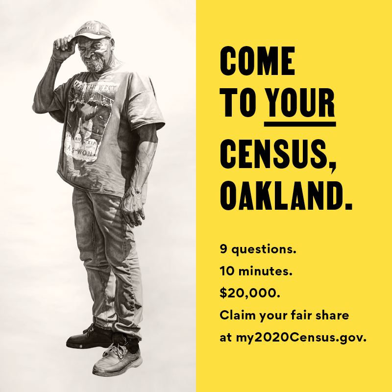 Come To Your Census, Oakland — Joel Daniel Phillips