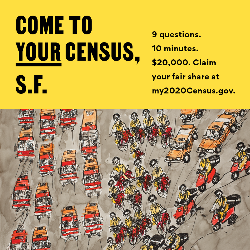 Come To Your Census, S.F. — Andrew Li