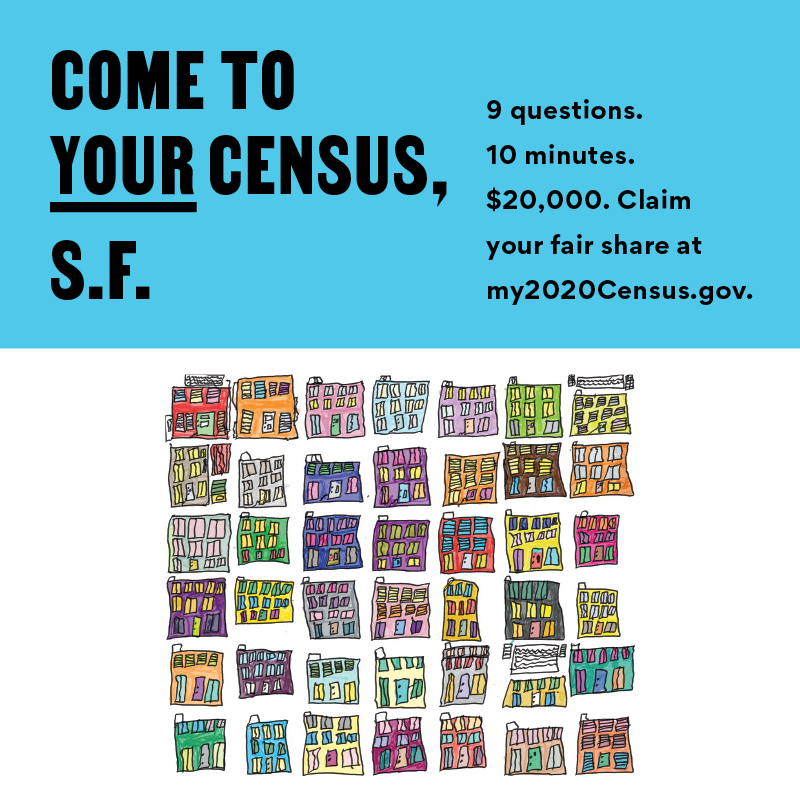 Come To Your Census, S.F. — Antonio Benjamin