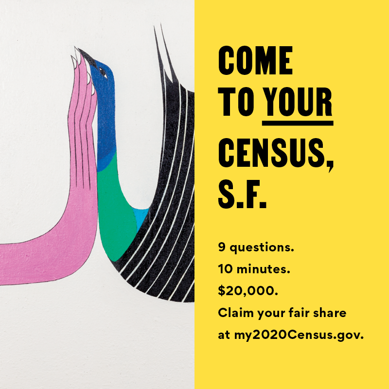 Come To Your Census, S.F. — Clare Rojas