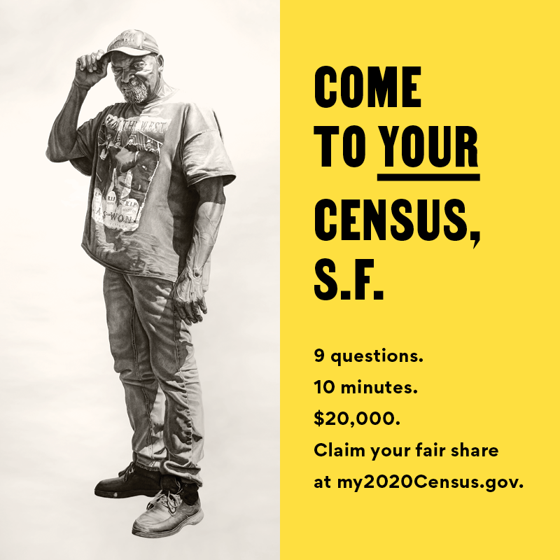 Come To Your Census, S.F. — Joel Daniel Phillips