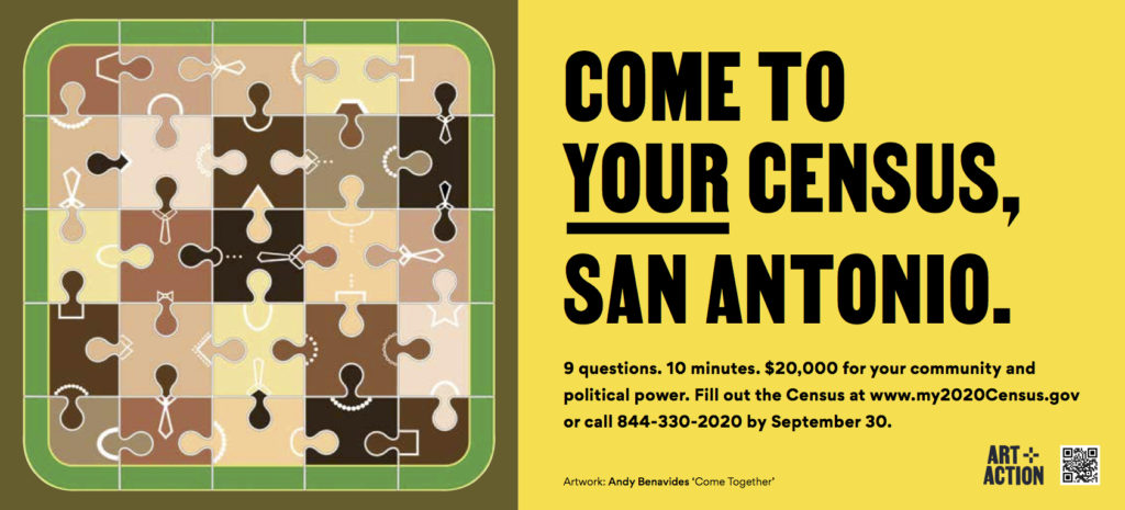 Come To Your Census, San Antonio — Andy Benavides